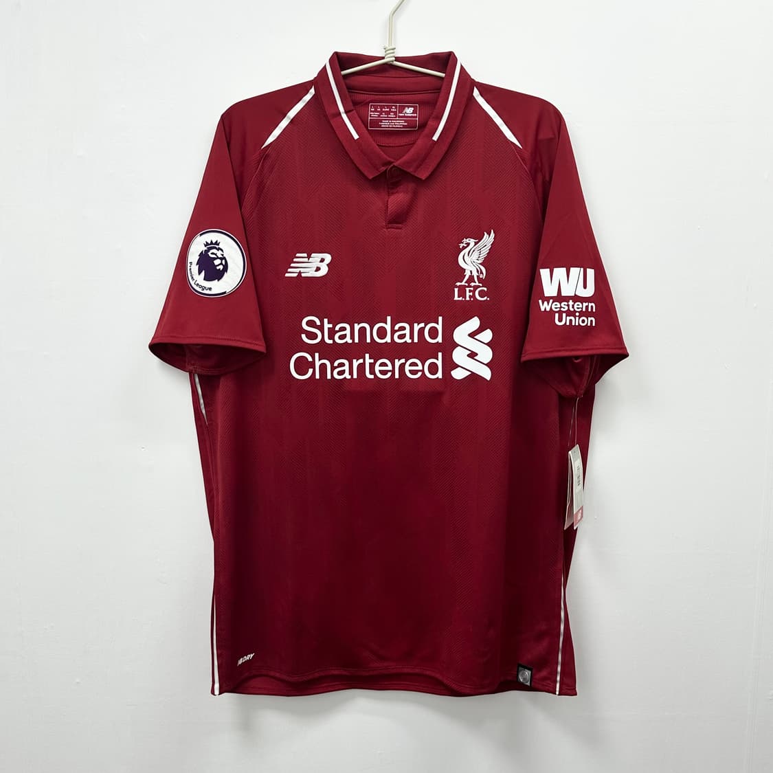 뉴발란스 리버풀 18-19 홈 아놀드마킹 유니폼 해외L 상품이미지4