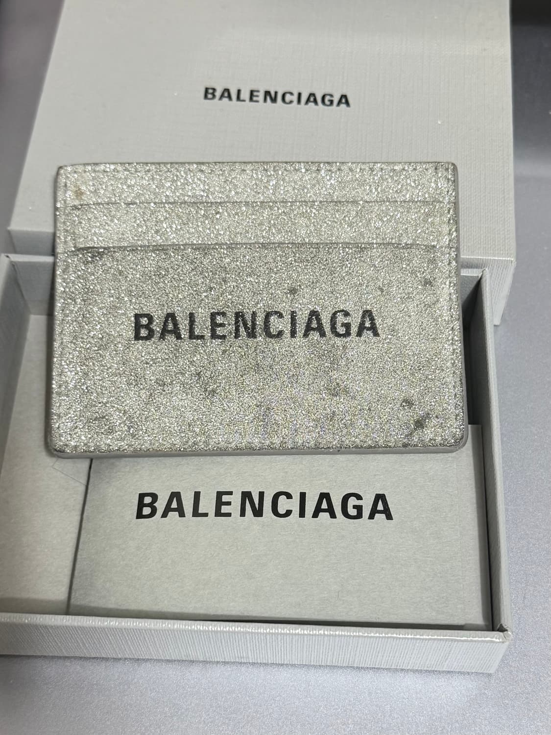 발렌시아가 글리터 카드지갑 상품이미지1