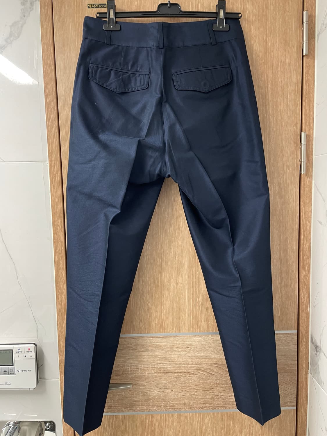 DRIES VAN NOTEN Navy Cotton Suit 상품이미지6