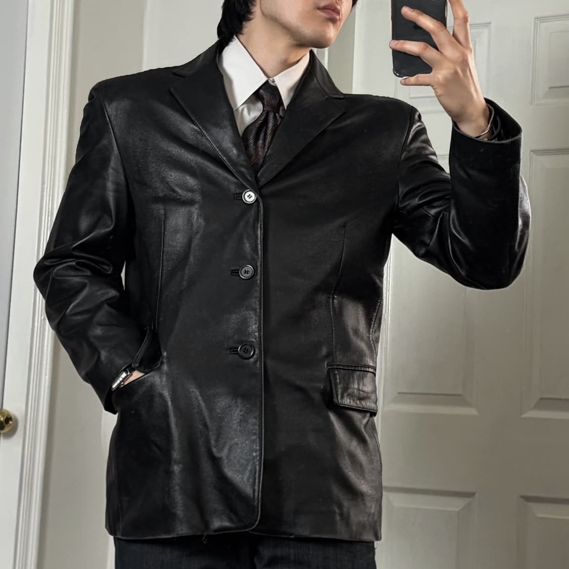 Boldon 레더 블레이저 상품이미지2