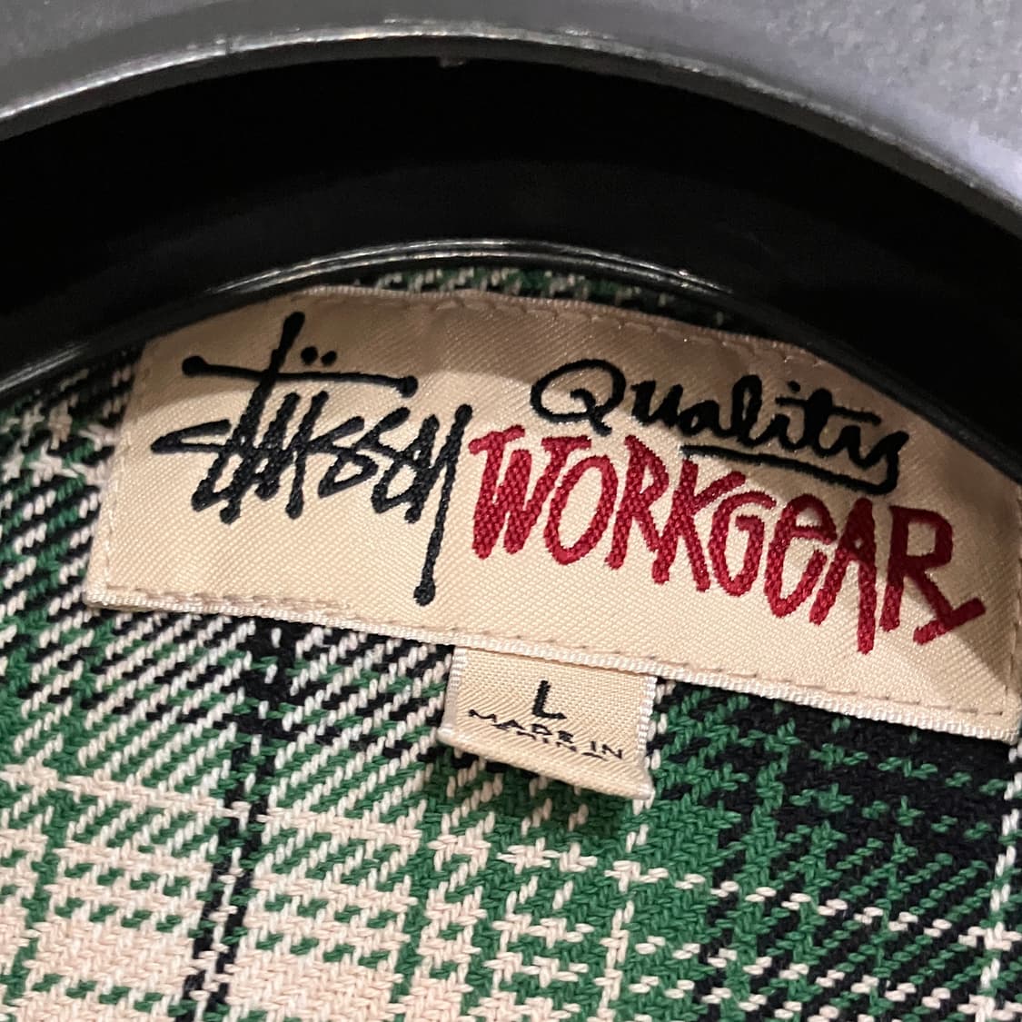 스투시 플래드 집 셔츠 상품이미지3