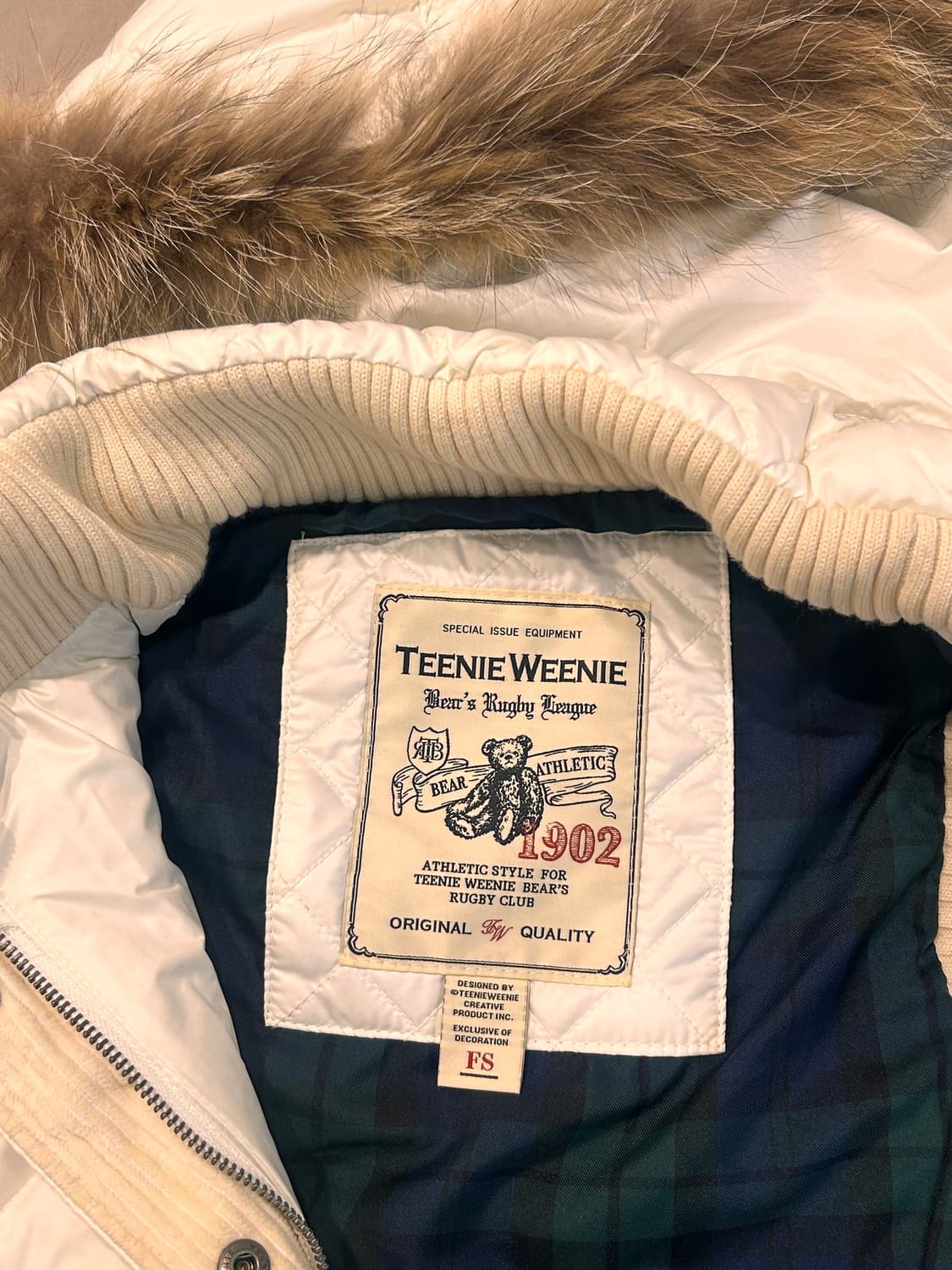 티니위니 갸루 세미크롭 퀼팅 패딩 조끼 상품이미지4