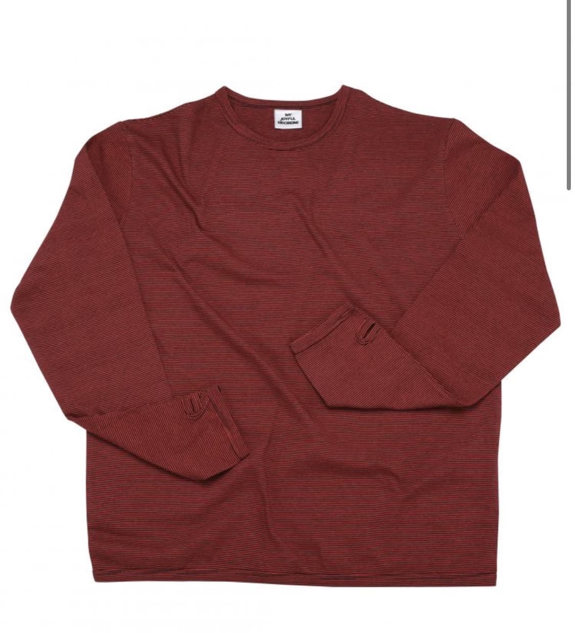 (L)MJD 스트라이프 핑거홀 상품이미지1