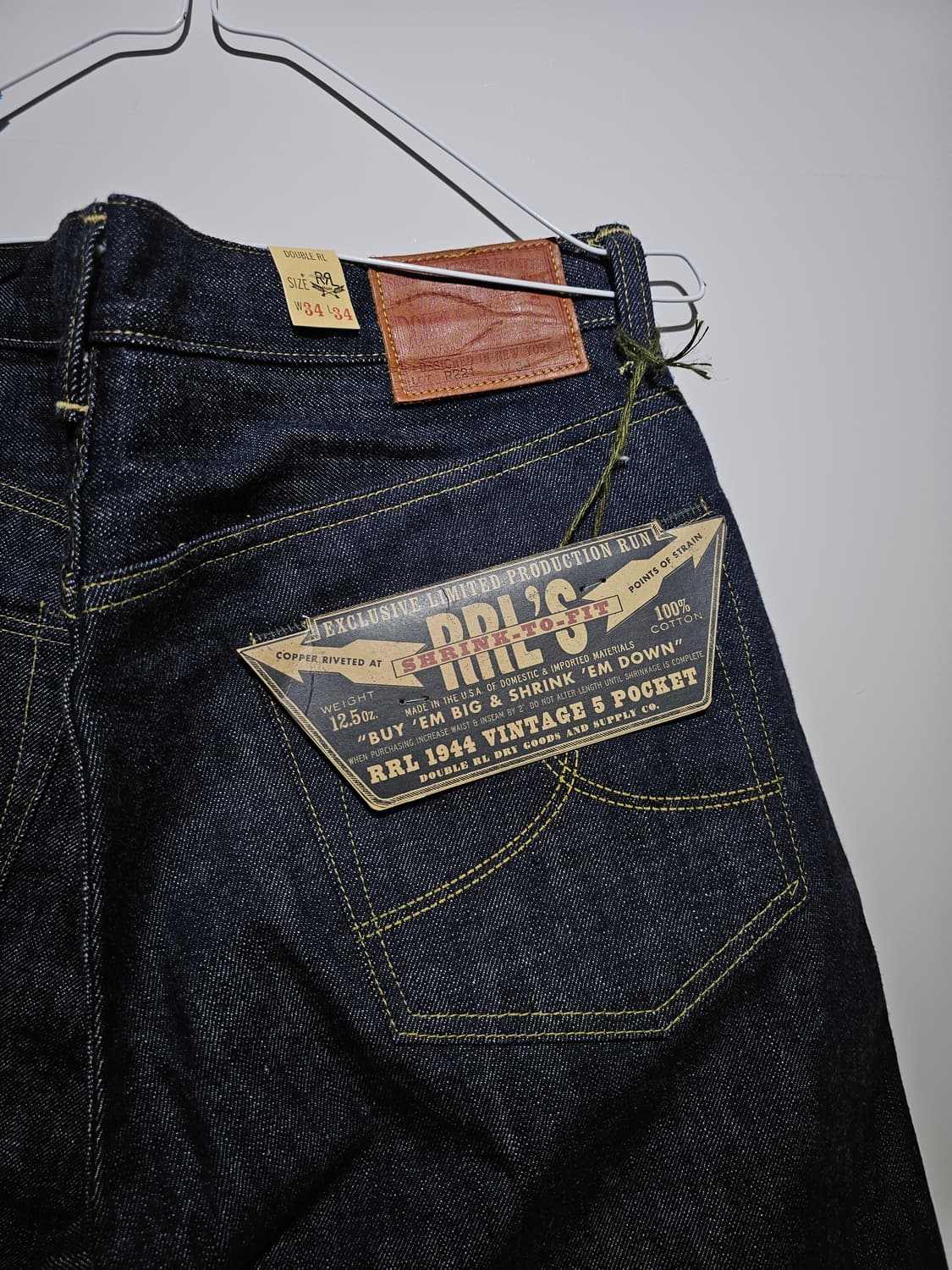 RRL 빈티지 5포켓 대전판 (Limited Production Run) 상품이미지6