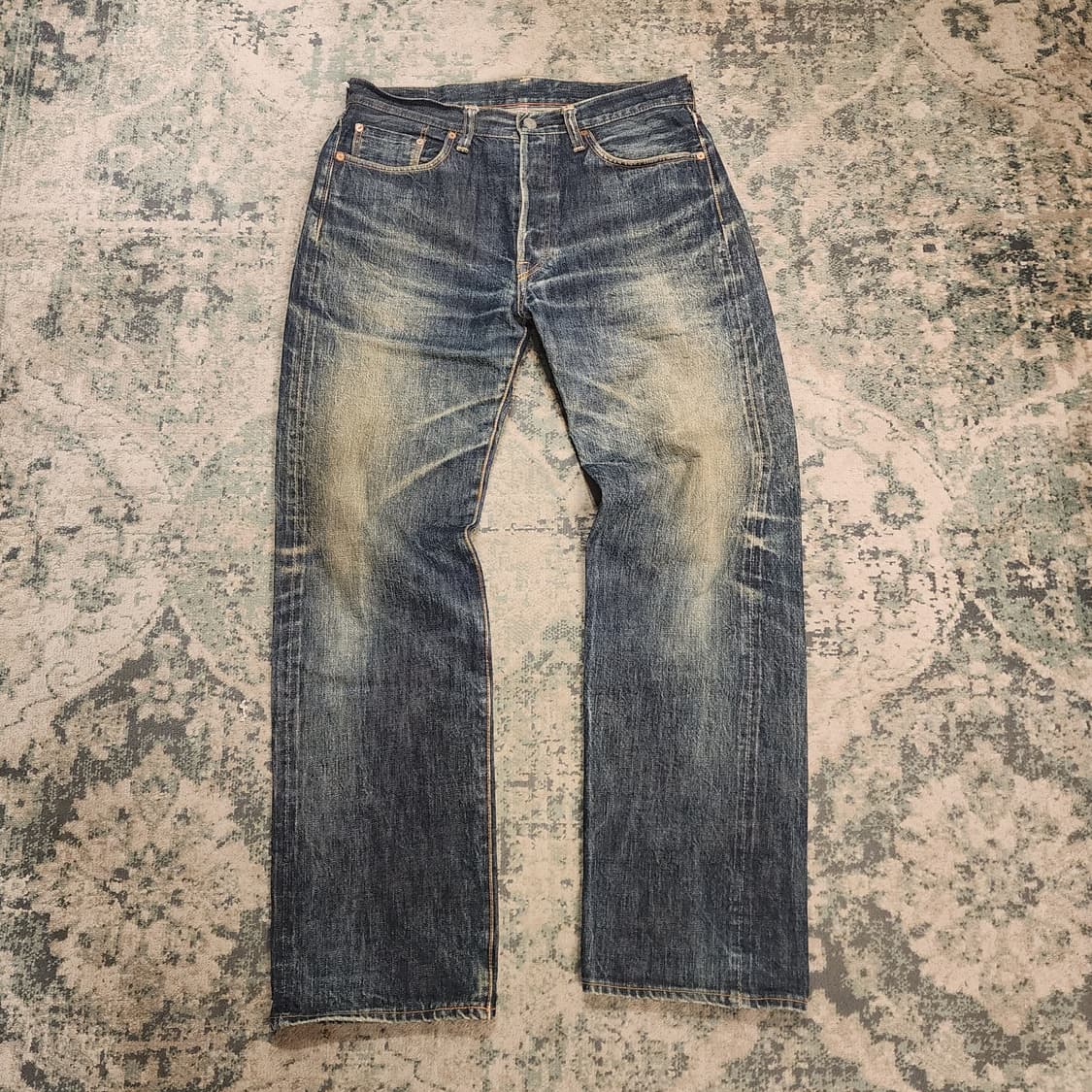 45rpm 셀비지 데님팬츠 상품이미지1