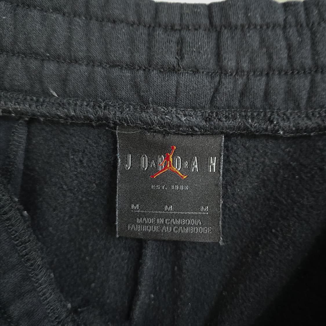 나이키 조던 기모 조거 팬츠 블랙 M 상품이미지6