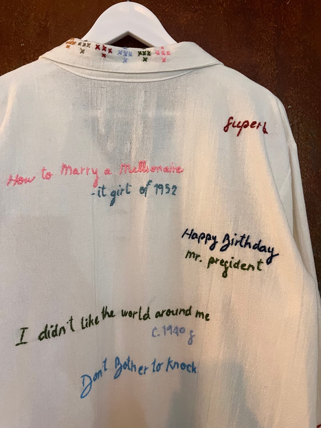 PickleProjects 피클프로젝트 자수셔츠  상품이미지5