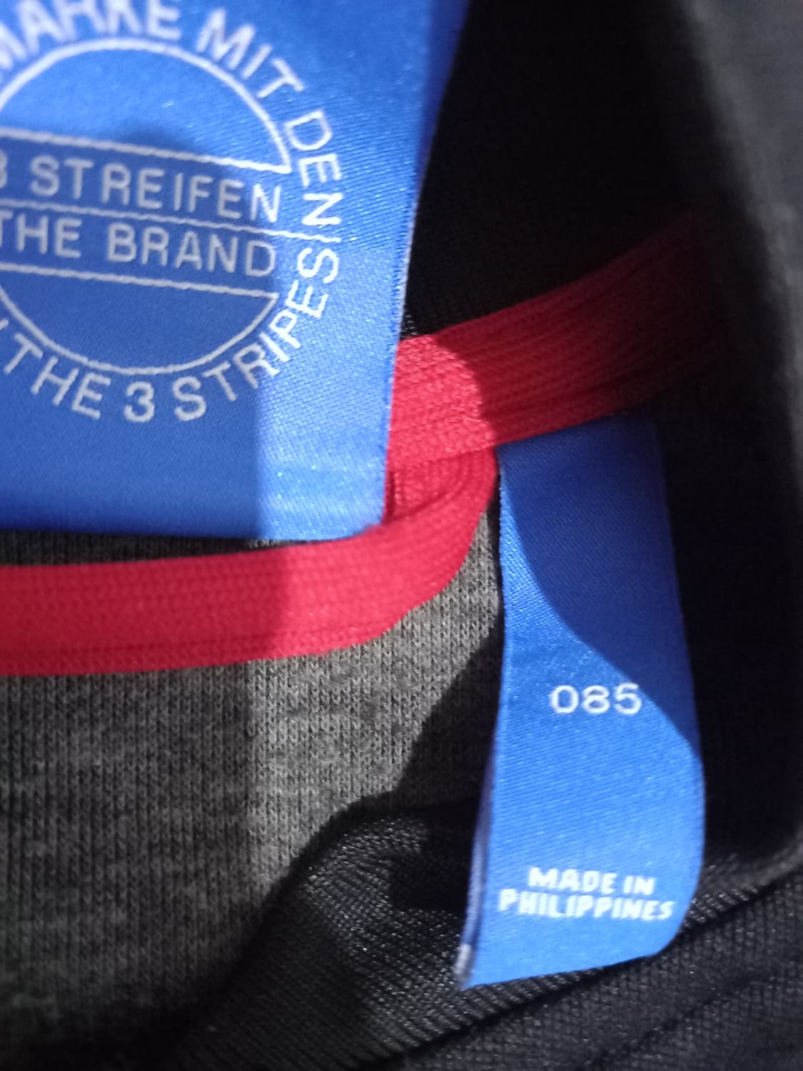 아디다스 유로파 검빨 블랙 검정 트랙탑 저지 져지집업 85/XS 상품이미지4