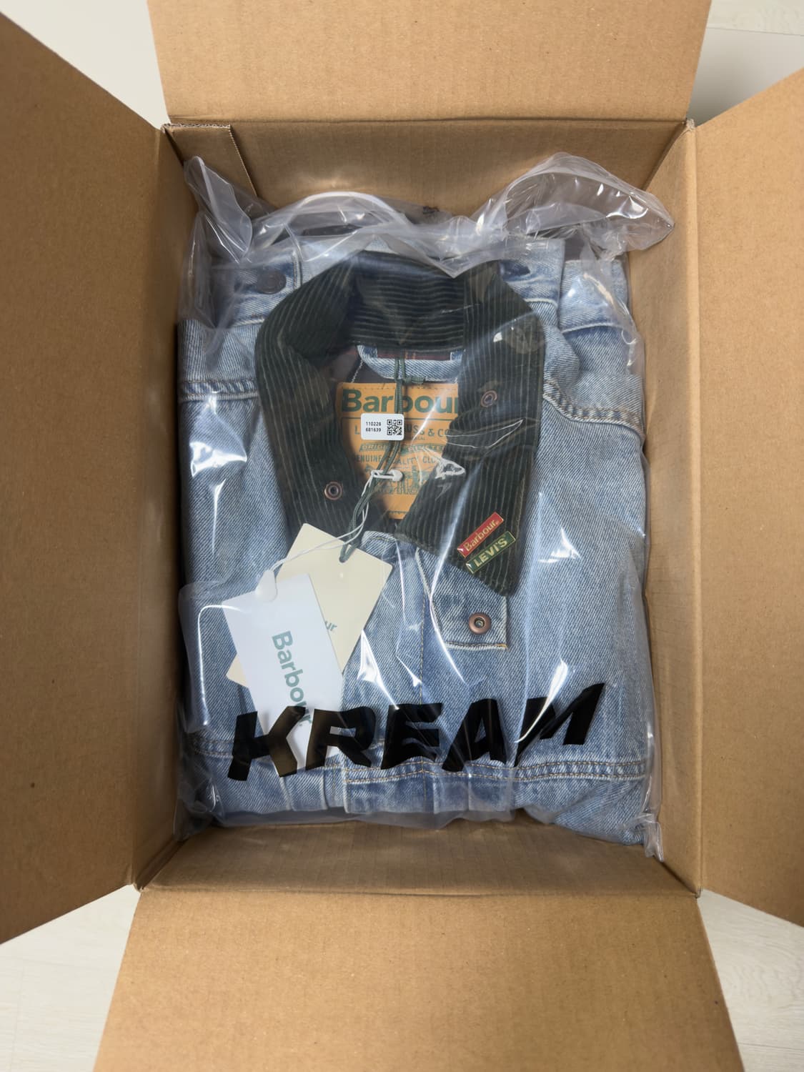 리바이스 x 바버 타입 II 트러커 자켓 빈티지 워시드 데님 상품이미지4