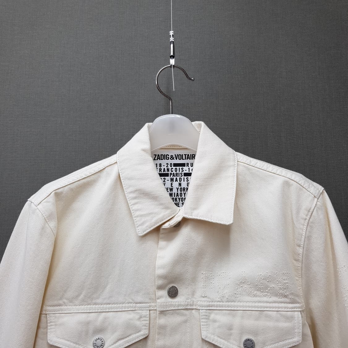 자딕앤볼테르 코튼 데님 자켓 S사이즈 상품이미지2