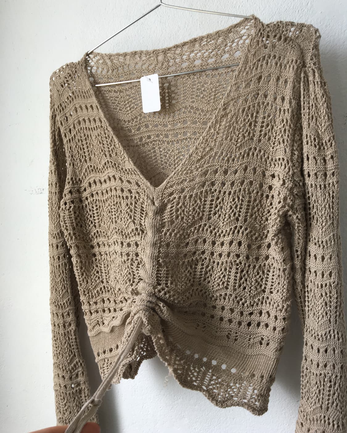 Shirring point punching knit 상품이미지4