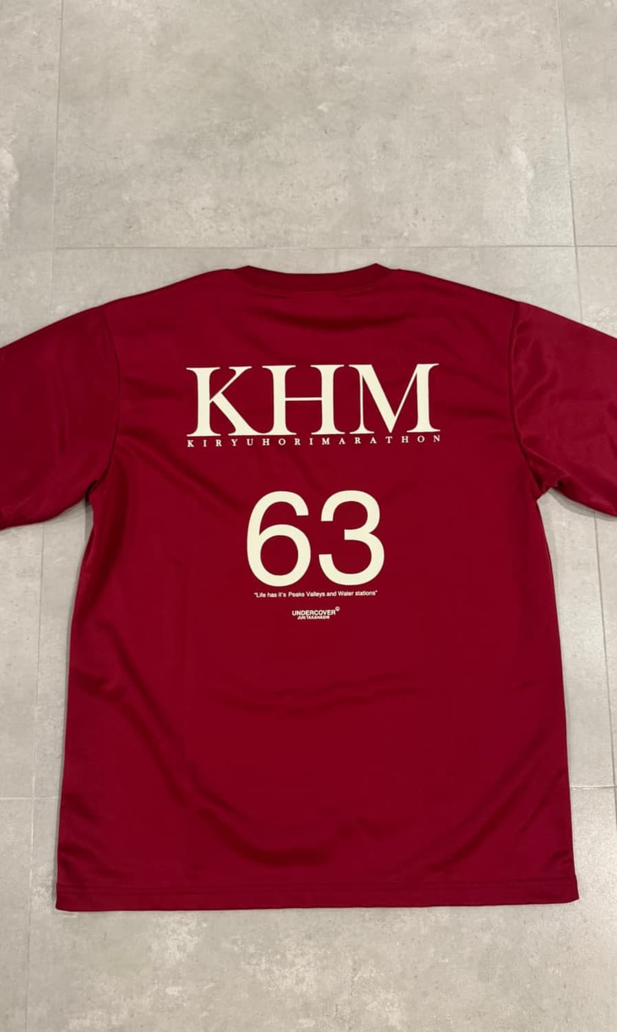 언더커버 KHM 63회 기념 티셔츠 상품이미지3