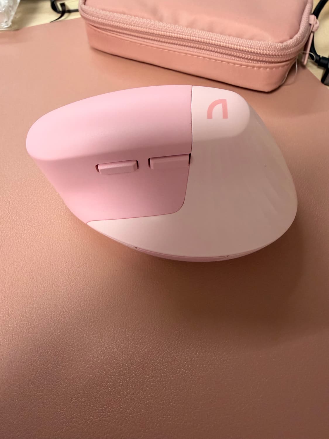 새상품 wem60 무선 마우스 핑크 손목 증후군 예방 상품이미지4