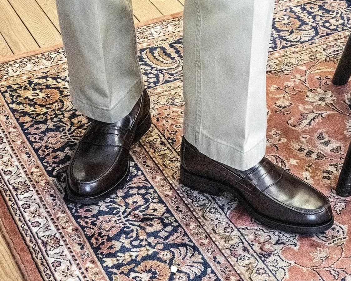 얀코 Yanko 로퍼 Boston(보스턴) Boxcalf Marron 상품이미지1