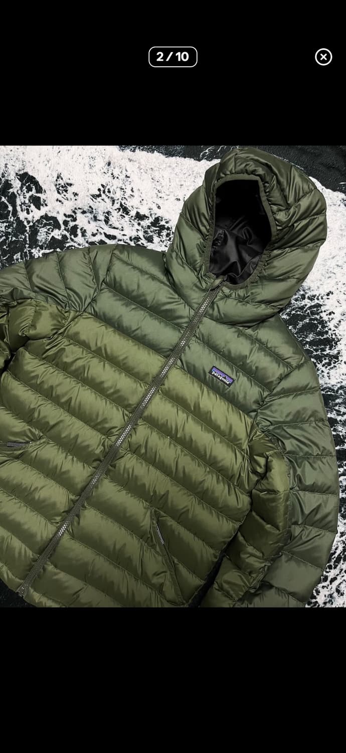 Patagonia reversible down hooded parka 상품이미지2