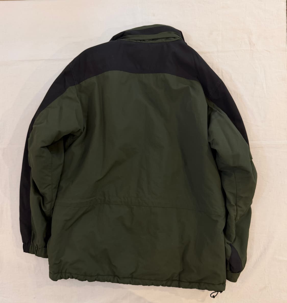 00s L.L. Bean 엘엘빈 인슐 마운틴 파카 올리브 블랙 상품이미지3