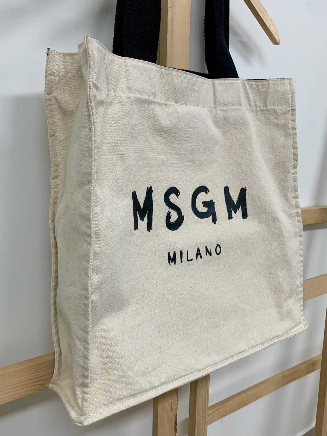 MSGM 밀라노 토트백 에코백 (ivory) 상품이미지5