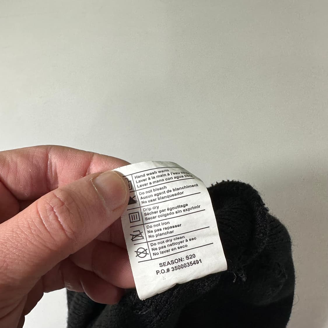 OS 칼하트 블랙 비니 상품이미지4