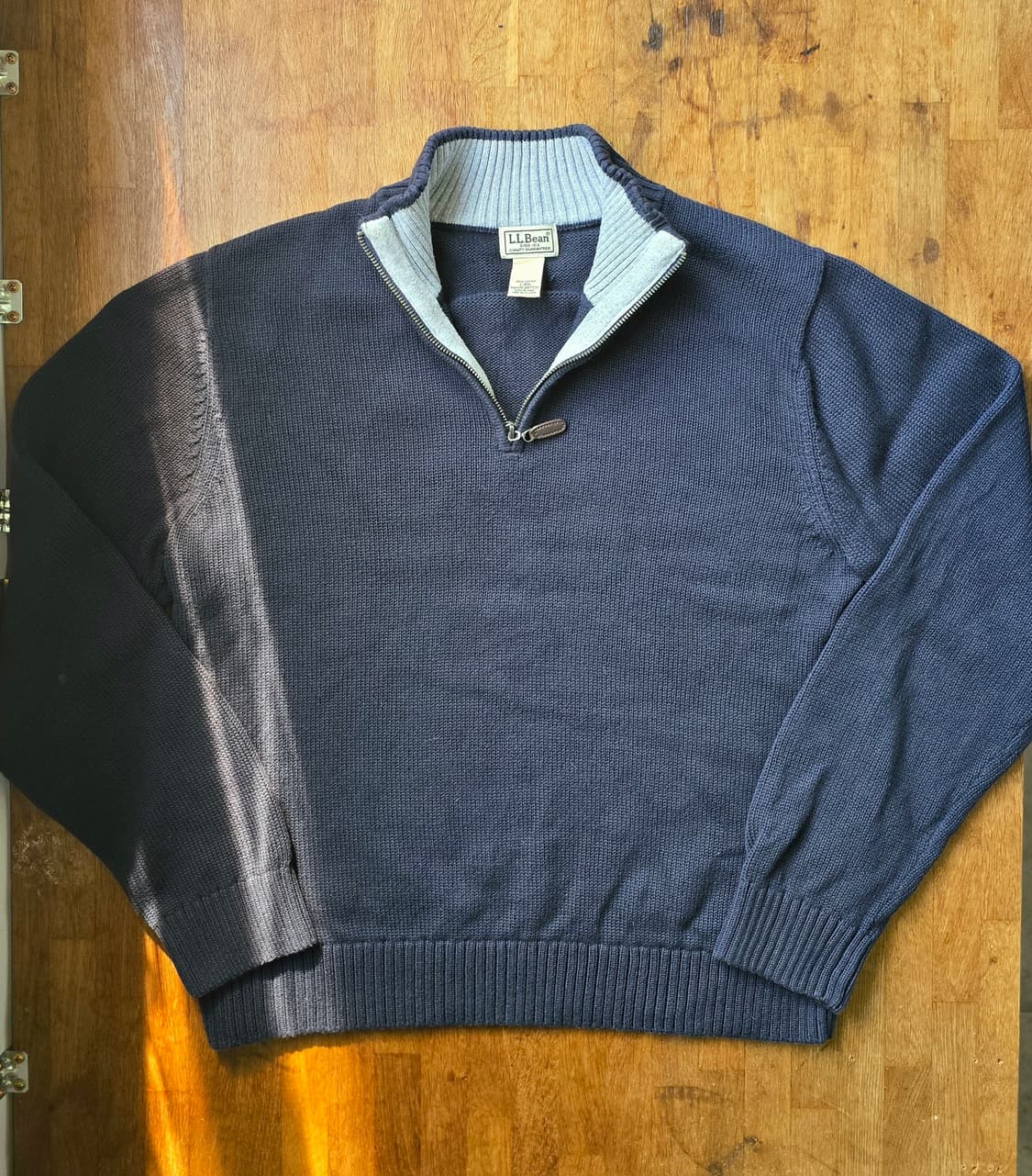 L.L.Bean 엘엘빈 하프집업 니트 L 상품이미지1