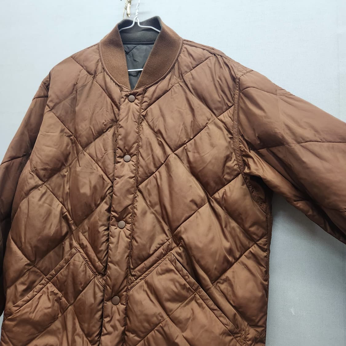 유니클로U 다이아몬드 패턴 퀄팅 양면 점퍼XL(XL) 상품이미지6