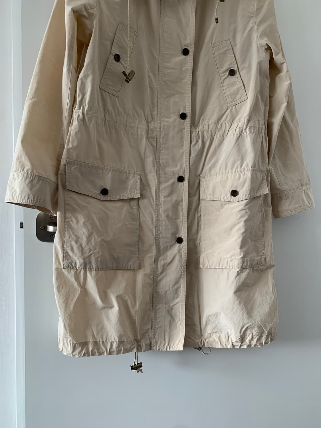 베이지 나일론 점퍼 상품이미지4