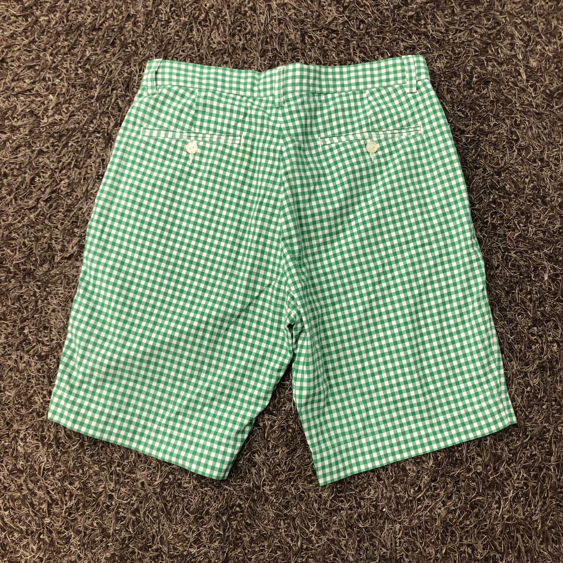 31 폴로 랄프로렌 그린 체크 반바지 상품이미지3