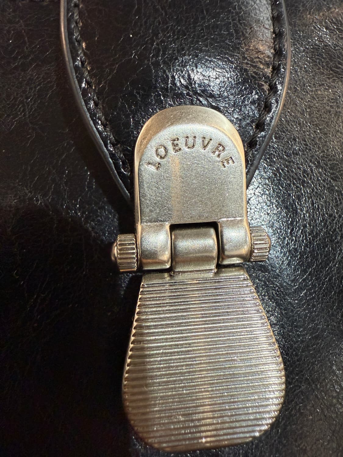 루에브르 Sac de Sortie 버킷백 블랙 상품이미지3