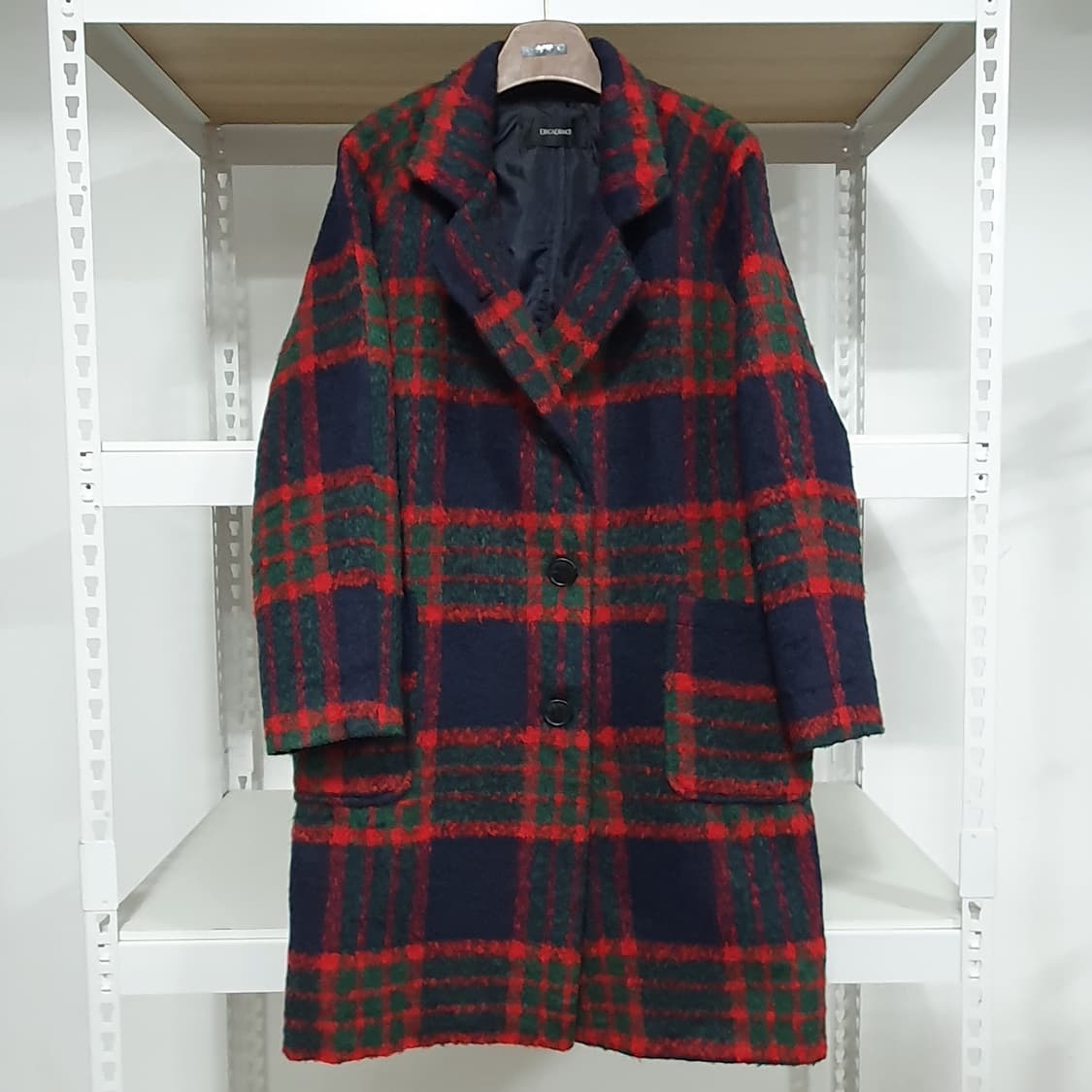 DECADENCE 체크 롱 코트 상품이미지2