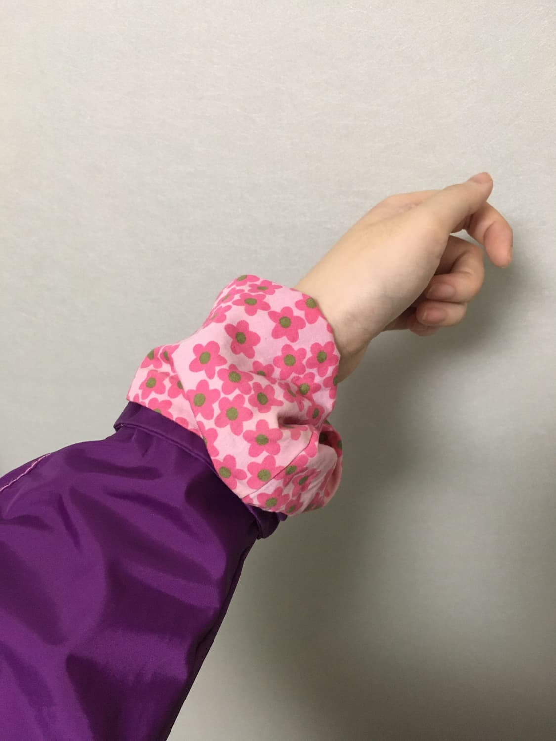 오일릴리 퍼플 하트 꽃 자켓 상품이미지10