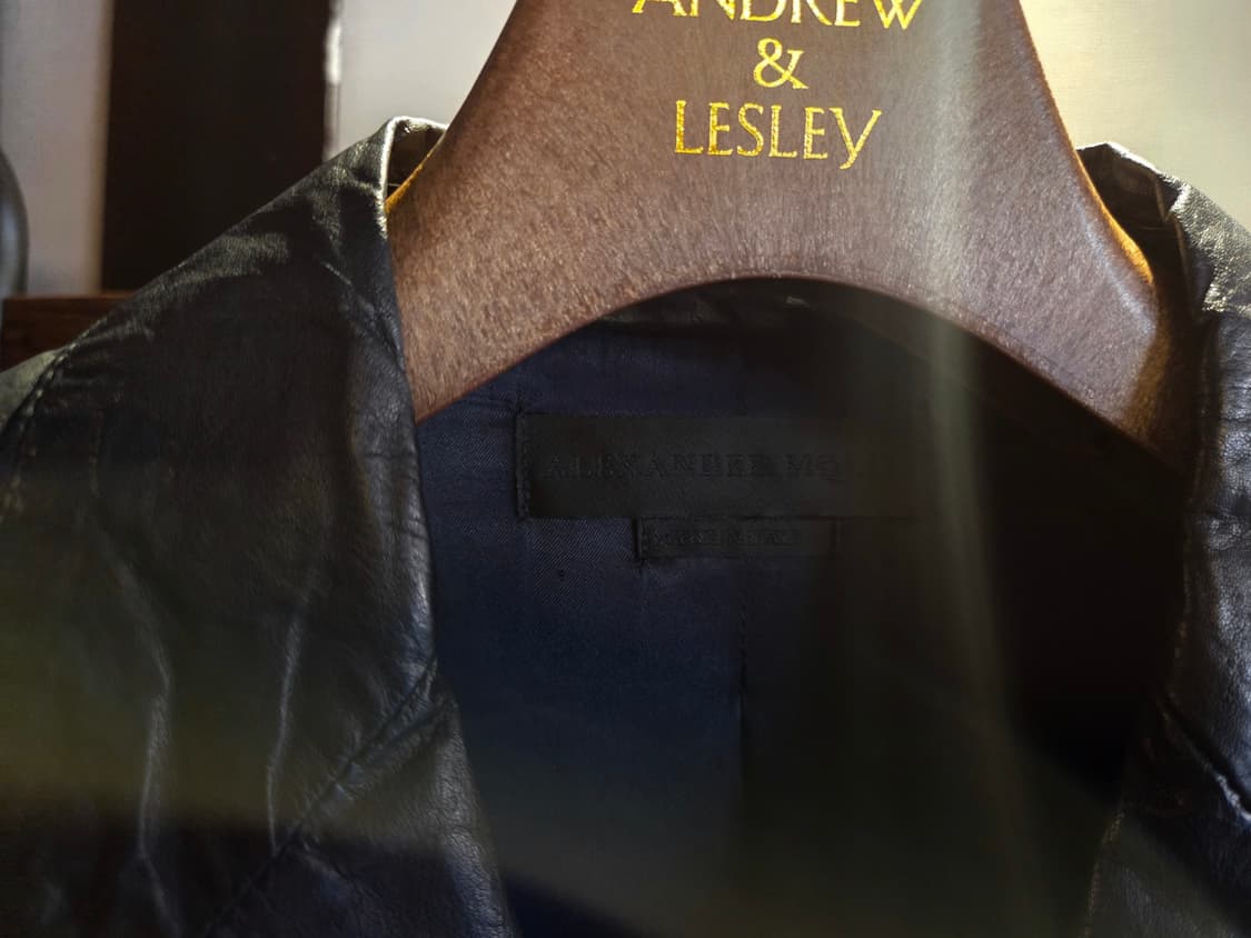 알렉산더 맥퀸 아카이브 레더자켓 상품이미지9