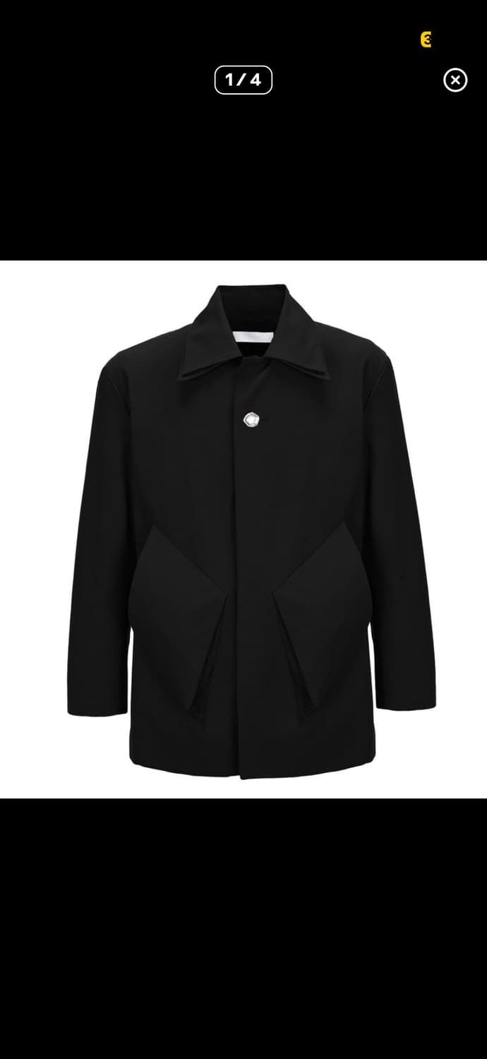 [구매, 48] aieul 아이엘 facet 파셋 코트 피코트 자켓 상품이미지1