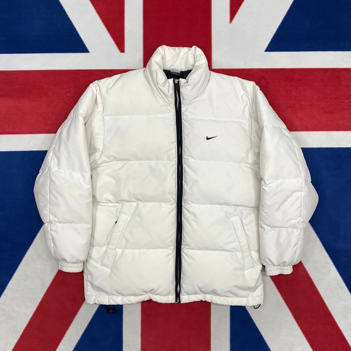 나이키 뉴챔프 화이트 덕다운 패딩 XL  상품이미지1