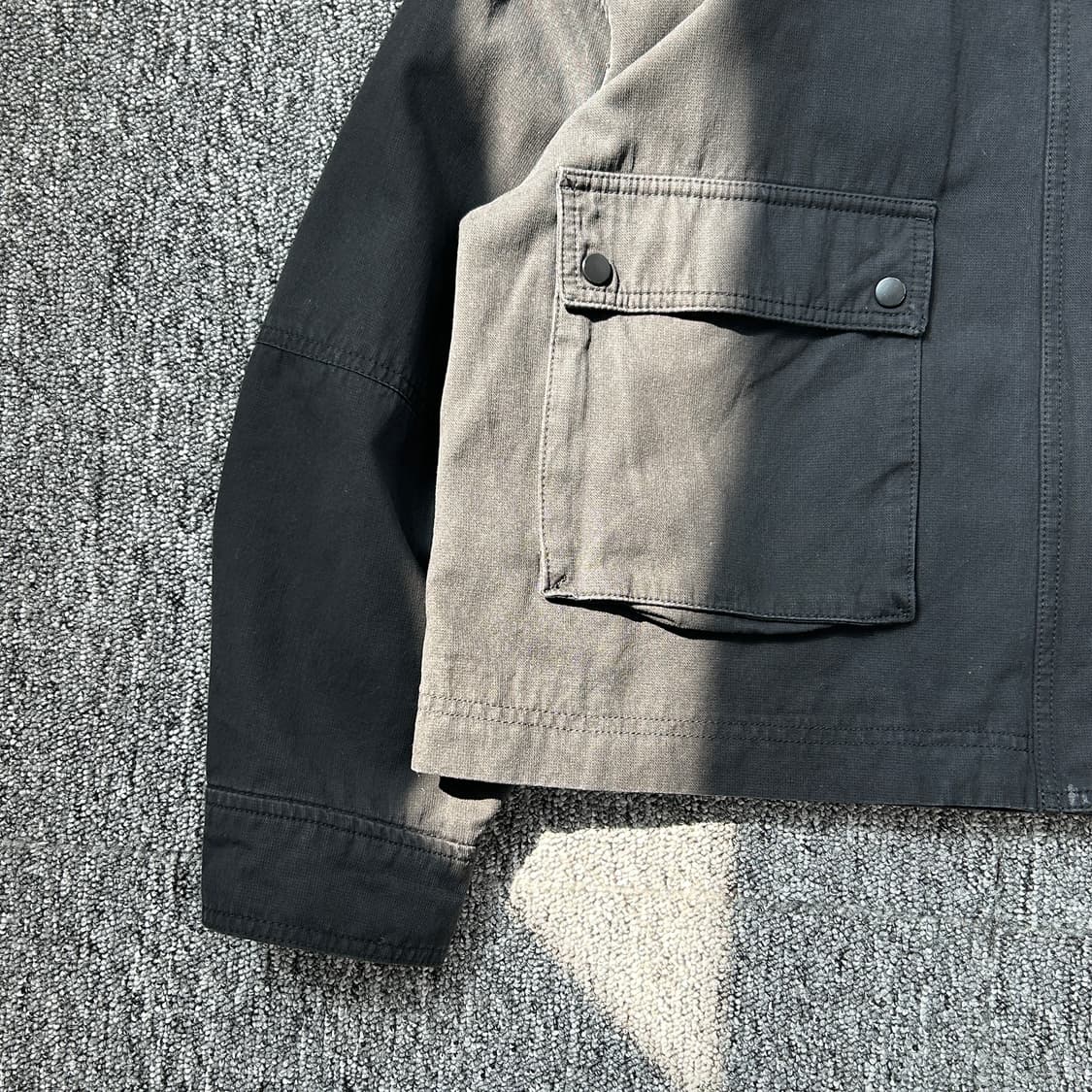 미쏘 블랙 야상 크롭 자켓 상품이미지3