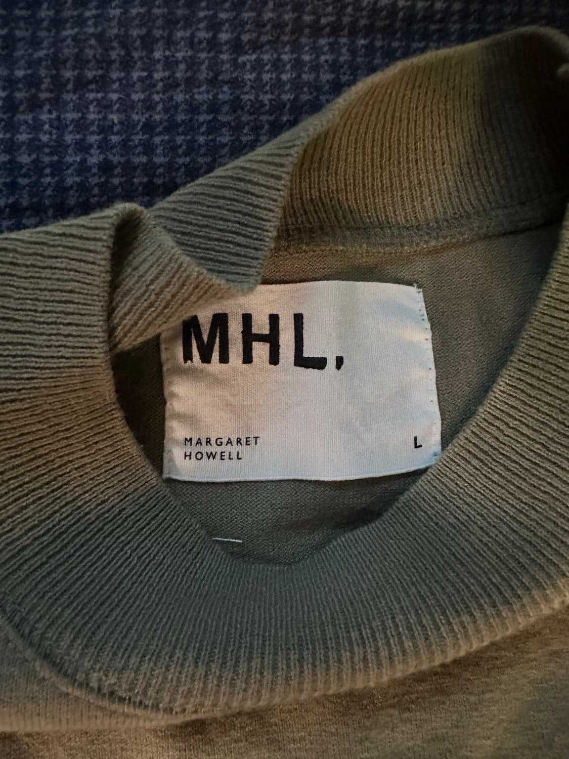 MHL 마가렛호웰 롱슬리브 올리브 카키 상품이미지2