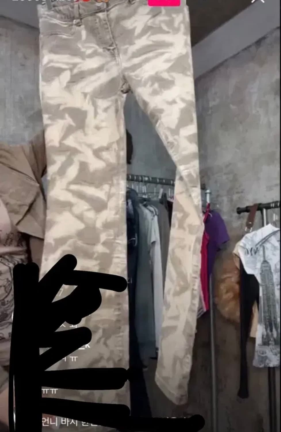 shop502 빈티지 부츠컷 팬츠 y2k 상품이미지1