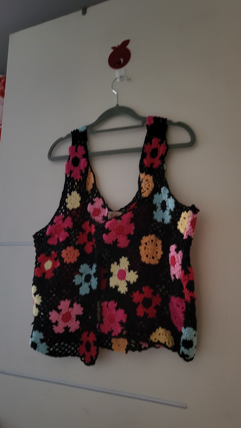 Tach 크로셰 꽃무늬 탑 M 상품이미지1