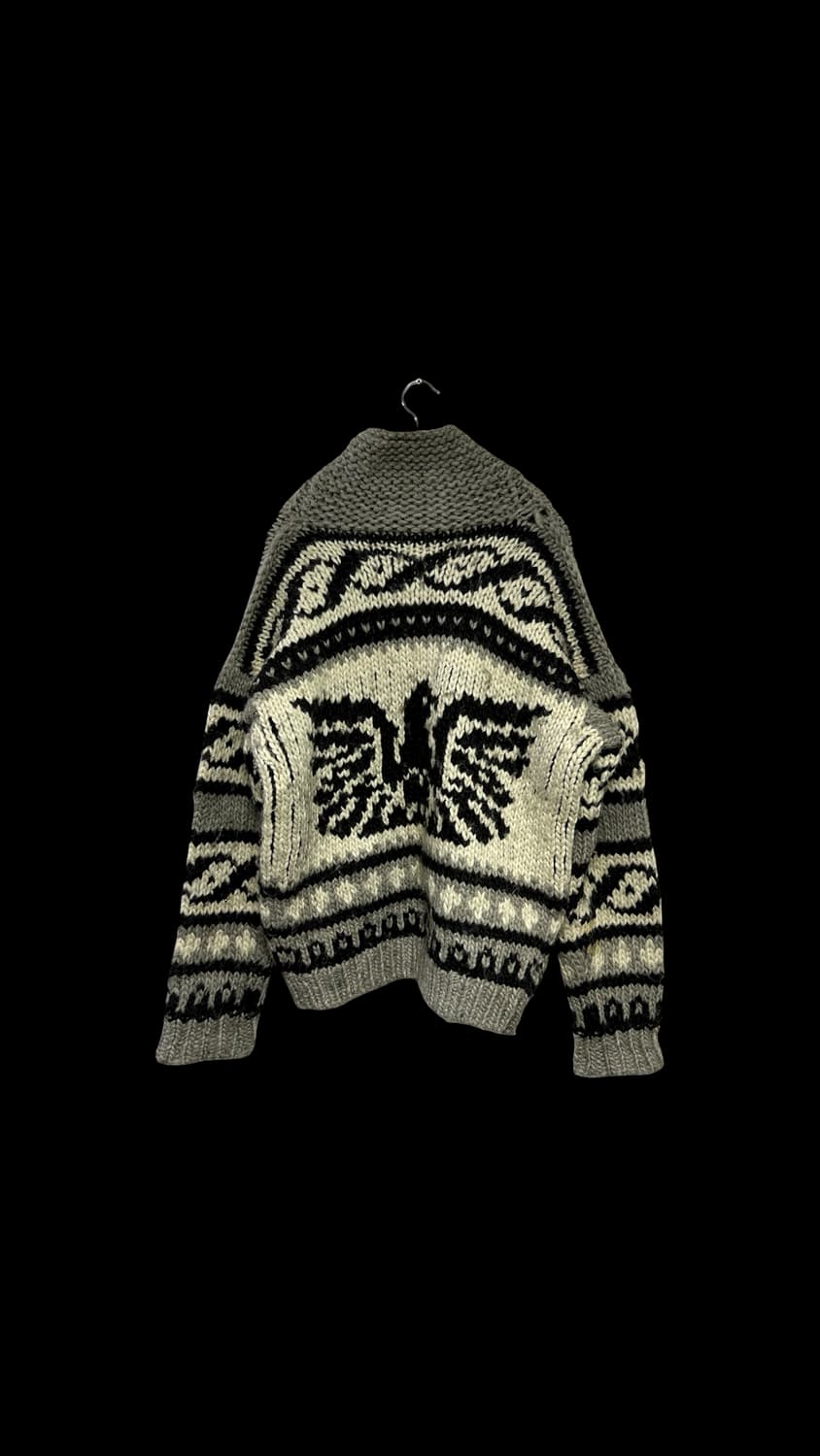 핸드메이드 VTG 숄 코위찬 니트 상품이미지2