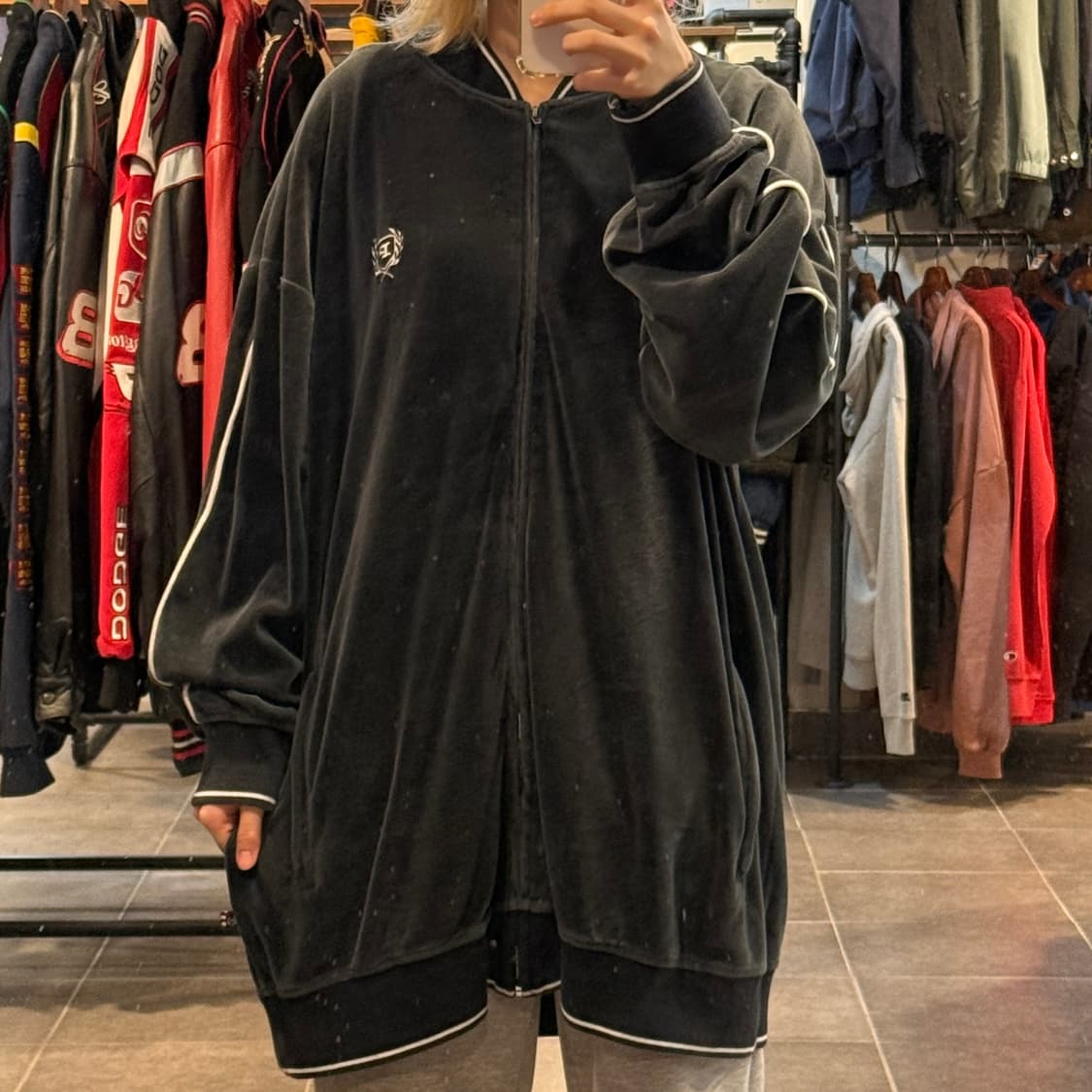 [NO.9]Phatfarm 벨벳 져지 상품이미지2