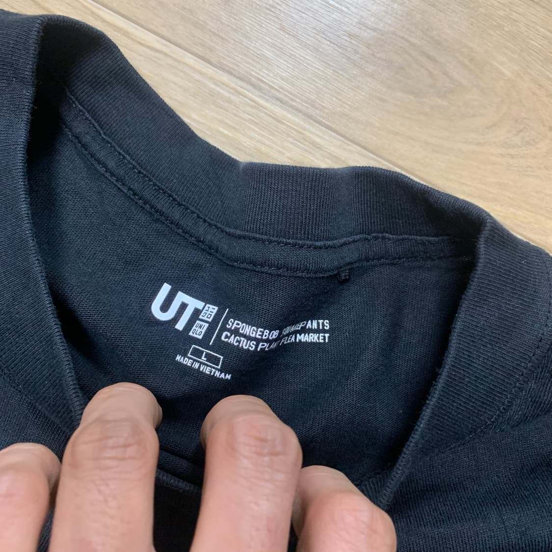 L)Uniqlo x CPFM 유니클로 x 스펀지밥 반팔 상품이미지4
