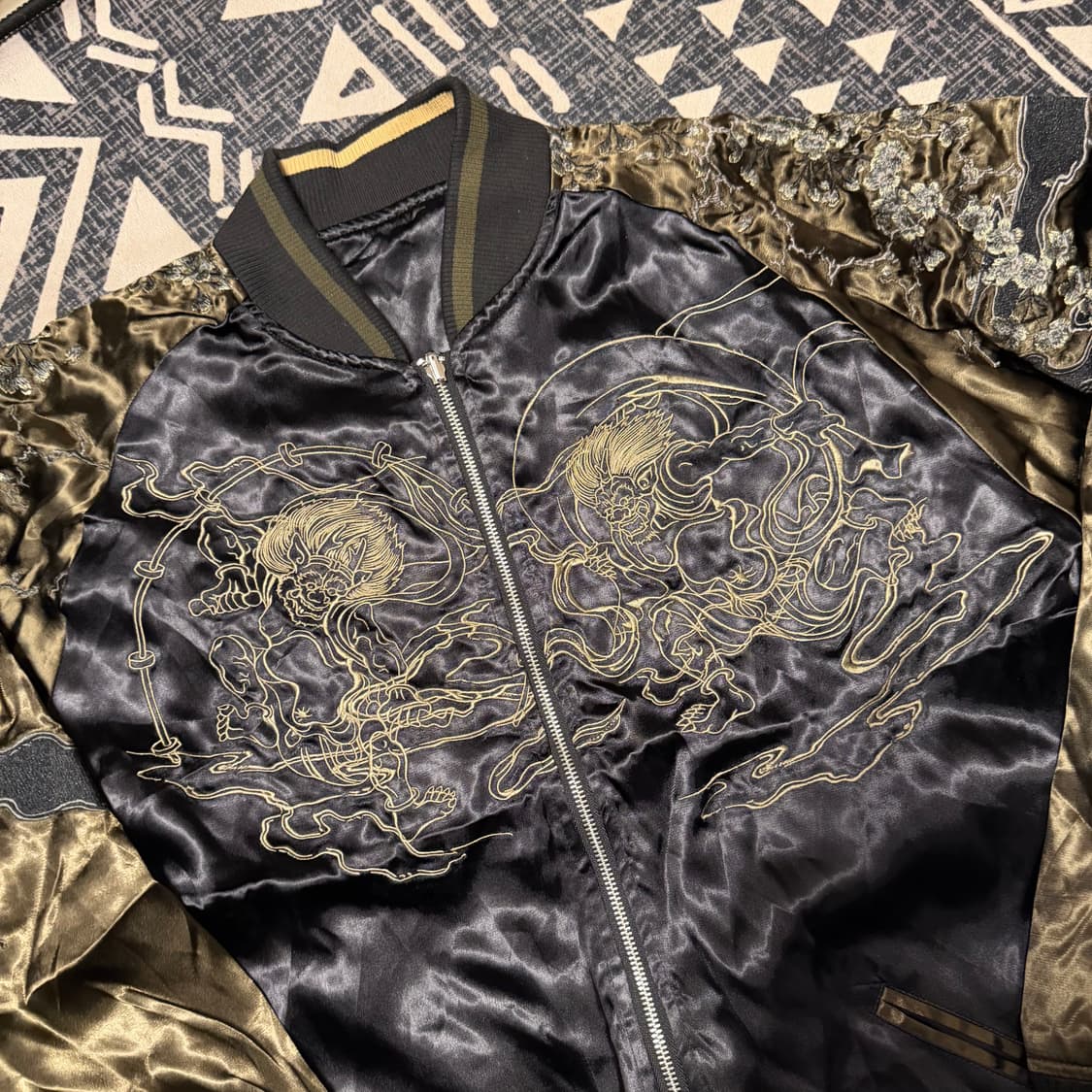 카라쿠리타마쉬 리버시블 스카쟌 상품이미지5