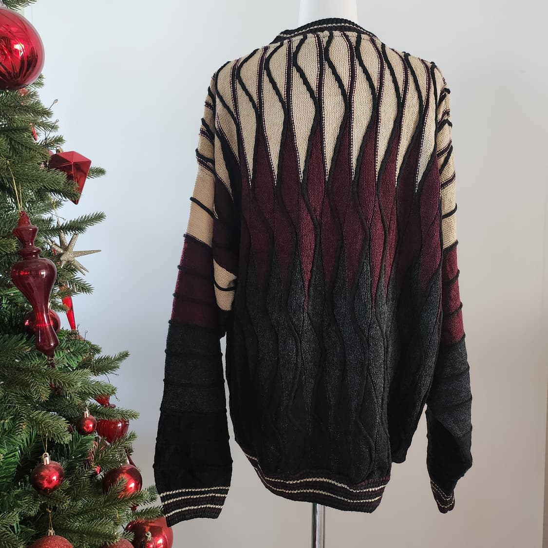 Bachrach 빈티지 케이블 니트 남여공용 상품이미지5