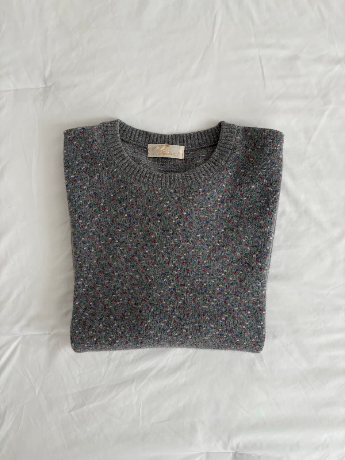 dot pattern sweater 도트 니트 상품이미지7