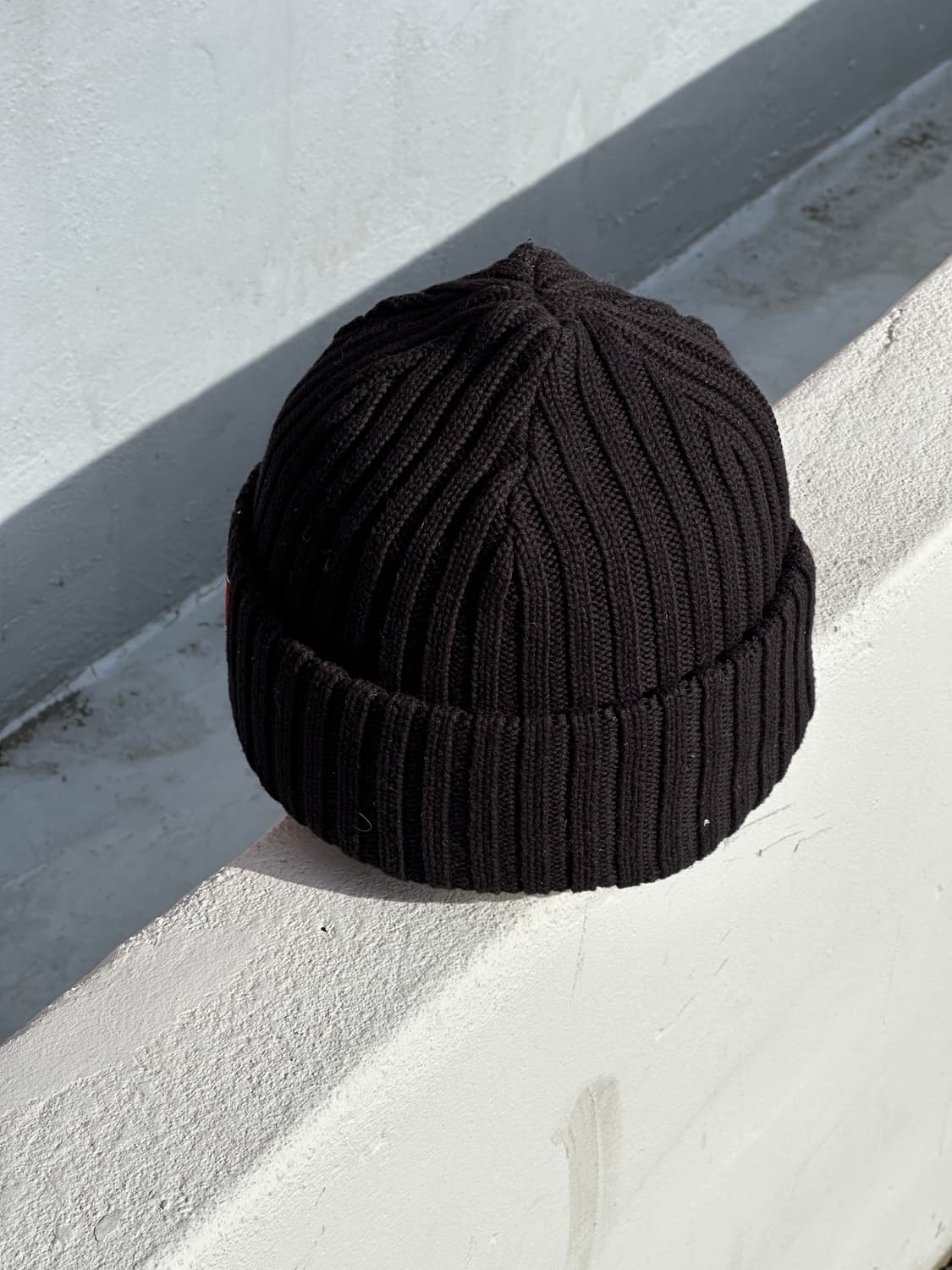 [F] 벤 데이비스 로고 블랙 비니 모자 상품이미지3