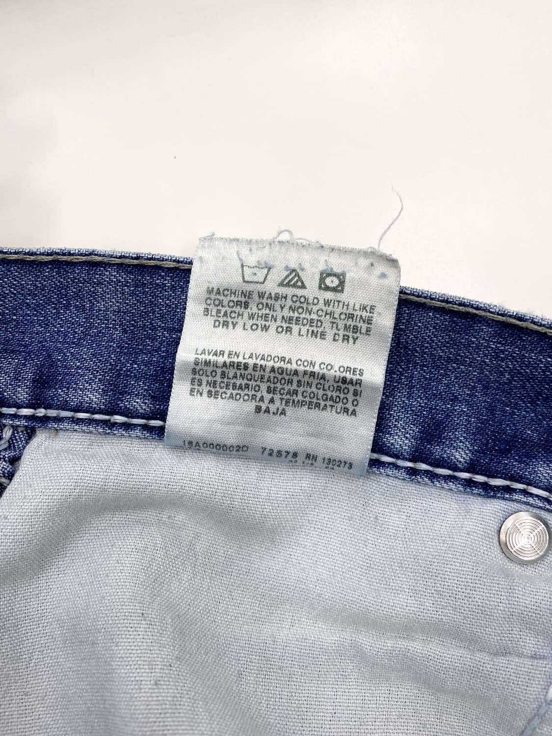 00‘s 랭글러 페인티드 데님 카펜더 팬츠 상품이미지10