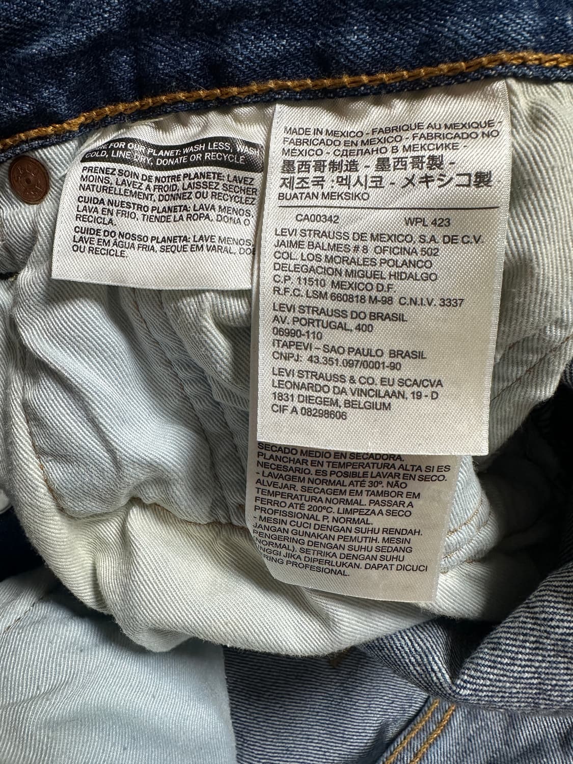 리바이스 501 청반바지 (33) 상품이미지5