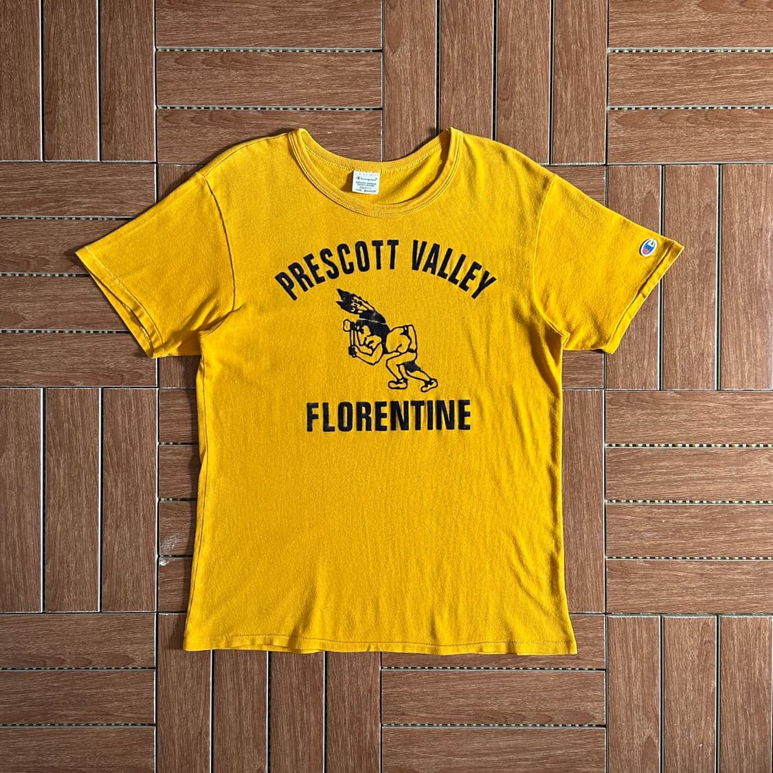 Champion ‘Florentine’ cotton 1/2 tee 상품이미지1