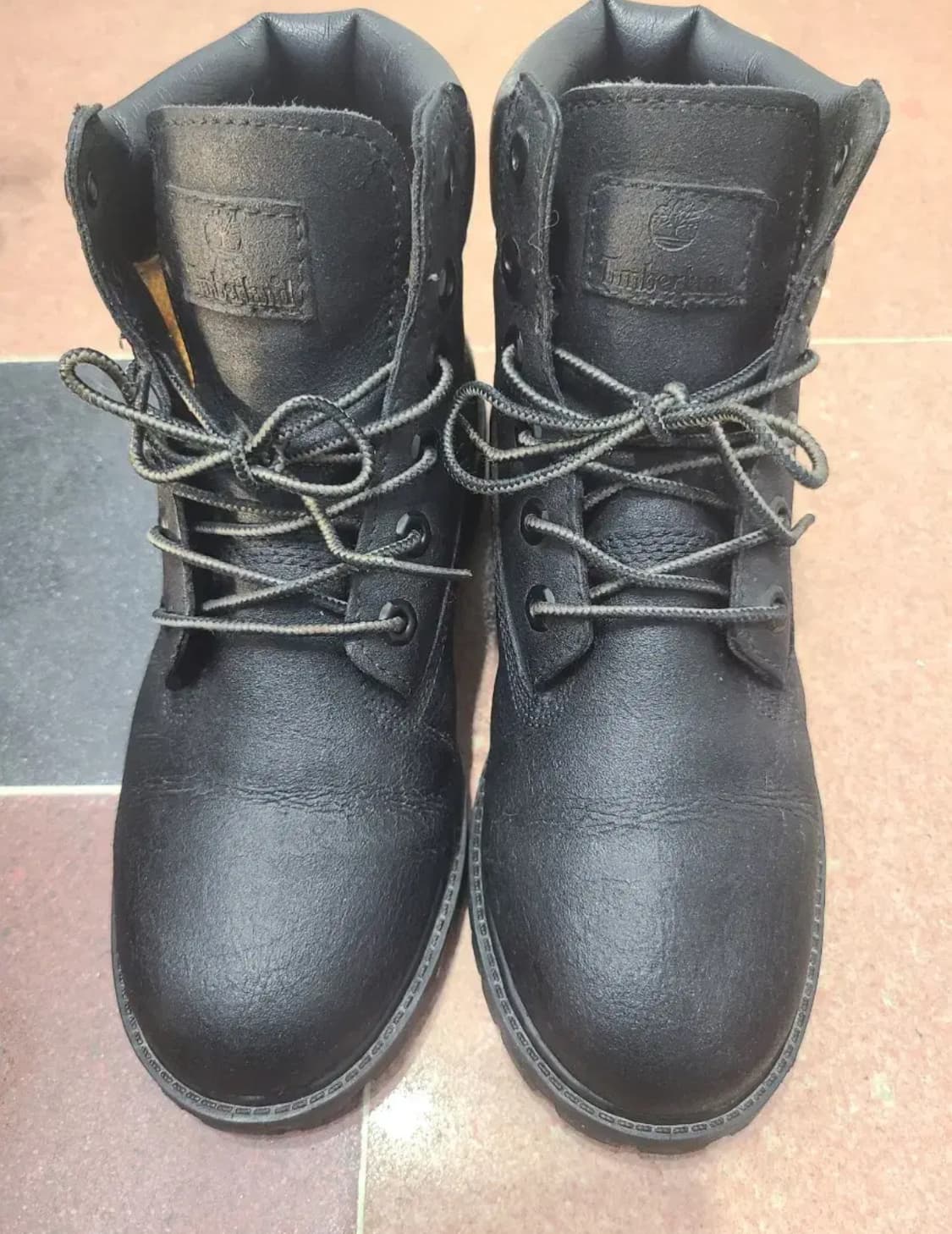 팀버랜드 6인치 워커 부츠 240 블랙 상품이미지1