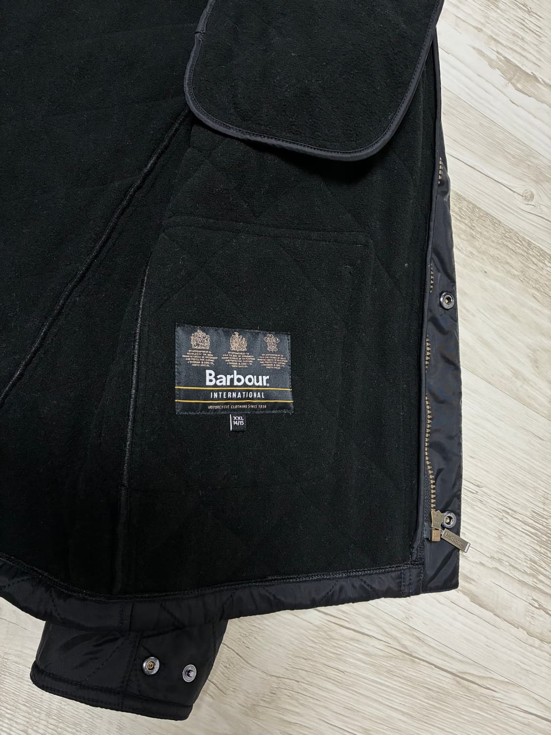 바버 보이즈 XXL 인터내셔널 아리엘 퀼팅 자켓 상품이미지7