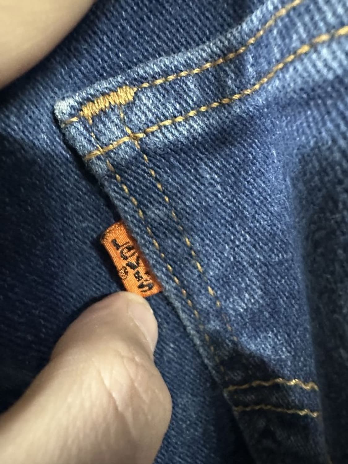 [20WM] LEVI'S 리바이스950 90s USA 오렌지탭 빈티지 상품이미지3