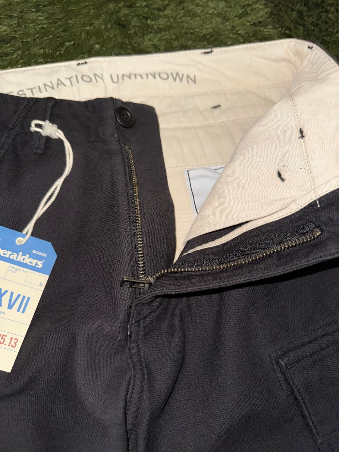 [S] Liberaiders 리버레이더스 6 포켓 아미 코튼 팬츠 블랙 상품이미지3